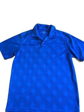 Stacy Adams Men's Dry-18 Diamond Jacquard Polo Shirt

H1089